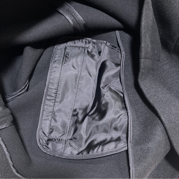 NWT Old Navy Soft-Brushed Button-Front Car Coat Size S Tall - Picture 3 of 5